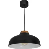 Luminex Hänglampa Gus , dimbar, Svart, Vardagsrum / matsal, Metall, Modern, Pendellampa