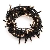 Konstsmide 3647-110 Mikroljusslinga Utomhus EEK: F (A - G) 230 V Antal ljuskällor 800 LED Varmvit Belyst längd: 55.93 m