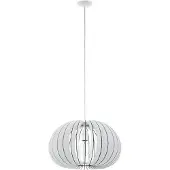Eglo Cossano - Hängande lampa - 1 uttag - E27 - vit