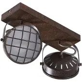 LINDBY Taklampor , Tamin, dimbara, Brun / rost, Vardagsrum, Metall, Industristil