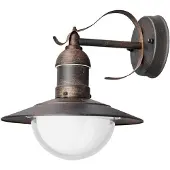 LINDBY LED utomhus vägglampa CLEA , Koppar, Rostfritt stål, Modern, LED-vägglampa utomhus