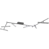 LINDBY LED taklampa Pilou , dimbar, Förkromad / silver, Kök, Metall, Modern, LED-taklampa