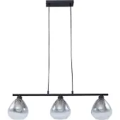 LINDBY Taklampa , Pendura, dimbara, Grå, Matsal, Glas, Modern