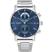 Tommy Hilfiger 1710401 Blå urtavla Kronograf Herrklocka 44 mm blå