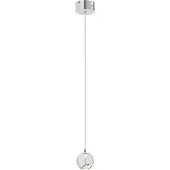 LUCANDE Glas pendellampa Hayley , Genomskinlig / transpare, Vardagsrum / matsal, Glas, Modern, Pendellampa