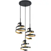 LINDBY Design pendellampa Colten , dimbar, Svart, Vardagsrum / matsal, Metall, Design, Pendellampa