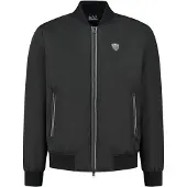 Emporio Armani Övergångsjacka svart / off-white