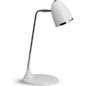 MAUL Skrivbordslampa MAULstarlet, Vitt / opal, Arbetsrum / kontor, Metall, Vintage, Bordslampa