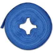 vidaXL Platt slang 25 m 1" PVC vattenleverans