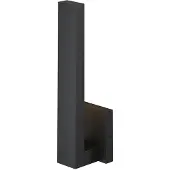 LINDBY LED utomhus vägglampa Isadore , Svart, Aluminium / grå / zink, Modern, LED-vägglampa utomhus