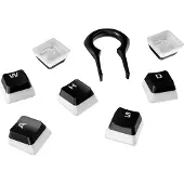 HyperX Pudding Keycaps – keycaps, svart