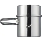 Esbit Edelstahl Top, Pot, Rostfritt stål, 1 L, Rostfritt stål, Rostfritt stål, Rostfritt stål