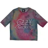 Ginza.se Ozzy Osbourne: Ladies Crop Top/Logo (Light Blue) (Mesh) (XX-Small)