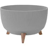 Siena Garden OSLO STRIPE LA966-27 Planteringsfat Polypropylen Grå
