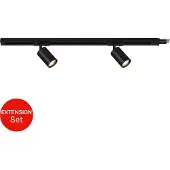 Briloner 8001025 Högvolt-skensystemset URail GU10 Svart