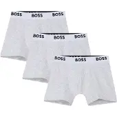 BOSS Kids' three-pack of boxer shorts in stretch cotton