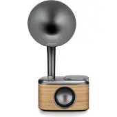 Sangean Bordsradio CP-100D Gramophone DAB+, FM Touchscreen, uppladdningsbar Trä