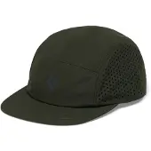 Black Diamond 5-Panel Synthetic Cap Dark Moss-anthracite Icon Logo