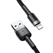 Baseus Cafule USB blixtkabel 1,5A 2m (grå+svart)