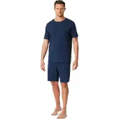 Schiesser Män Pyjamas Modern Bonded