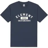 Element - T-shirts - Home Team SS Tee Eclipse Navy för UnisexBomull - Storlek M - Marinblå