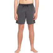 Volcom - Center Trunk 17 Boardshort Black för Unisex - Storlek M - Svart