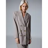 4TAILORS Kavaj 'Cadie' grå