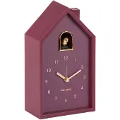 Karlsson väckarklocka Modern Cuckoo Oro dark mauve KA6077PU