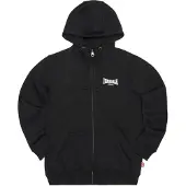 Lonsdale Sweatjacka svart / vit
