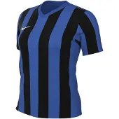 Nike Matchtröja Dri-FIT Striped Division V - Royal Blå/Svart/Vit Dam, storlek Medium