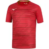 Mizuno Funktionstopp röd / mörkröd / vit