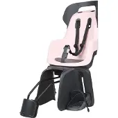 Bobike Maxi GO RS 1P - Rammonterad cykelsits med justerbart ryggstöd | candy pink