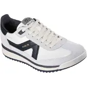 SKECHERS SKX 92 Spective Läder Herr Vit/Schwarz Träningsskor