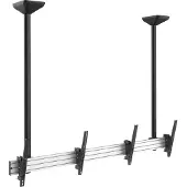 Equip Deckenhalterung 45"-55"/2TFT je 50kg 1Gelenk neig. sw (Speditionsversand)
