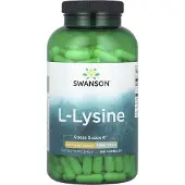 Swanson Health , L-lysine, 500 mg, 300 kapslar