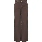 Pieces Selma Wide Leg Lågmidjade Jeans