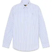 Timberland Popeline Stripe Skjorta Med Långa ärmar