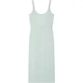Calvin Klein Linen Blend Tie Back Midi Dress