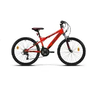 ATALA Invader 24 cykel, 18 växlar, röd/svart