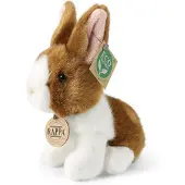 Rappa 252042 Maskotka Kanin Vit - Brun 16 Cm