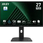 MSI PRO MP275QPG - LED-skärm - 27 - 2560 x 1440 WQHD @ 100 Hz - IPS - 300 cd/m² - 1300:1 - 1 ms - 2xHDMI, DisplayPort - högtalare