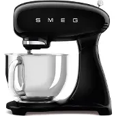 Smeg 50''s Style Köksmaskin SMF05BLEU Svart, Stativmixer, Svart, Vispning, Mixning, Vispning, 1 m, 4,8 l, Handtag