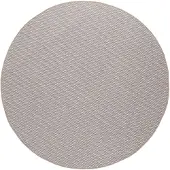 vidaXL Områdesmattor Rund LUGO Kräm och Taupe Ø 120 CM Polyester