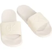 Calvin Klein Pantolette 'ESS' kräm