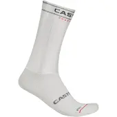 Castelli Fast Feet 4 Socks White, Size 2XL