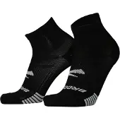 Brooks Socks Ghost Lite Quarter 2-Pack Black, Size S