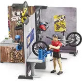 BRUDER Bworld 63120 cykelbutik och service