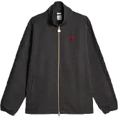 Puma Sportsweatjacka blodröd / svart