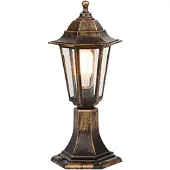 QAZQA Utomhuslampa antik guld 42 cm IP44 - New Haven