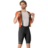 Castelli Espresso 2 Black bib shorts, Size XXL